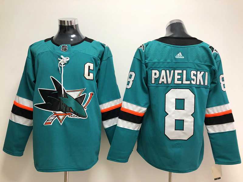 San Jose Sharks 8 Joe Pavelski Teal Adidas Stitched Jersey,We sell and wholesale San Jose Sharks 8 Joe Pavelski Teal Adidas Stitched Jersey on line form chian!